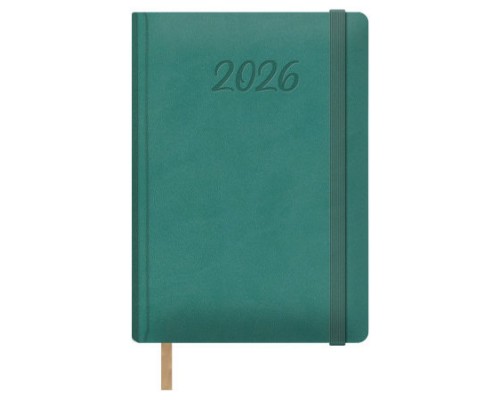 AGENDA 2026 SAMBA DÍA PÁGINA 15 X 21 CM. COLOR VERDE DOHE 12886 - 26 (Espera 4 dias)